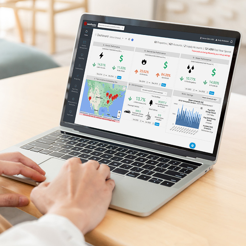WatchWire Utility Bill Dashboard