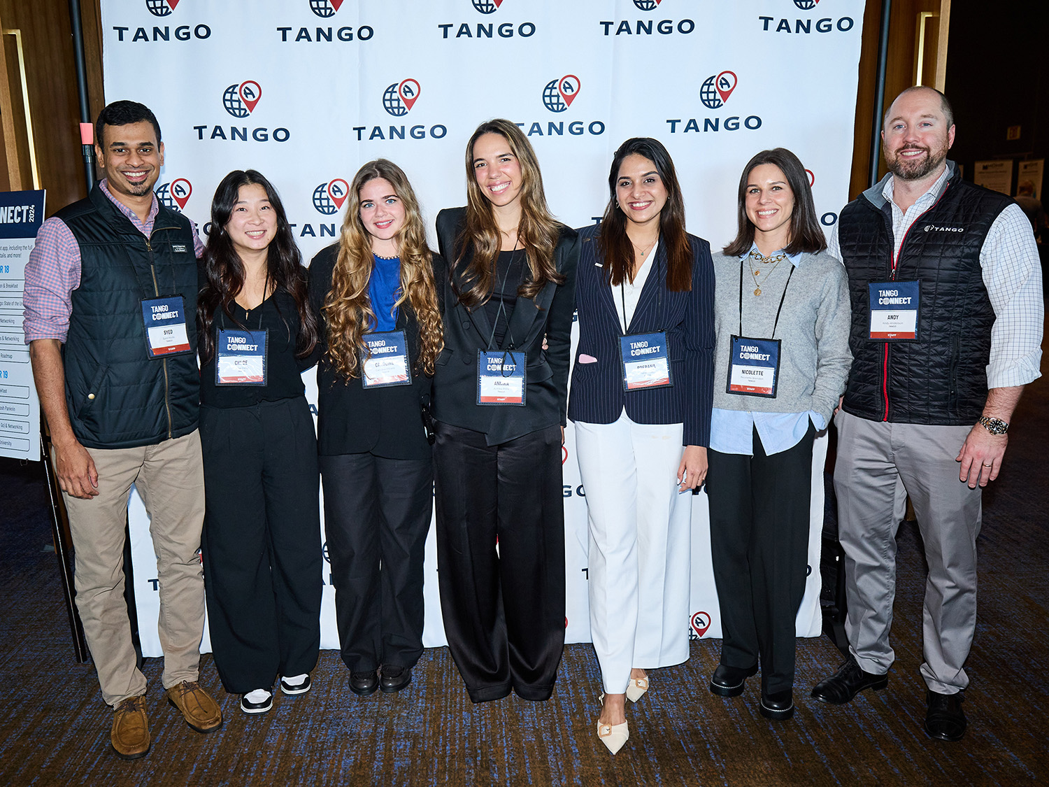 Group of people at TANGO CONNECT event.