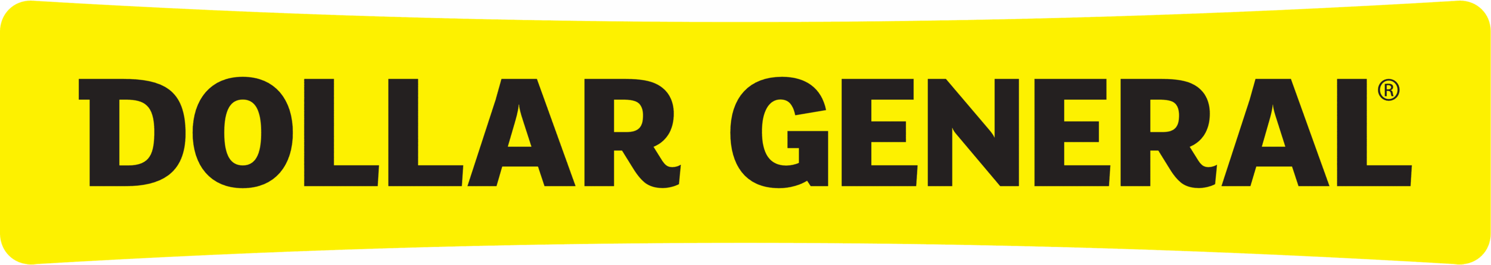 Dollar General logo on yellow background
