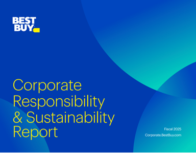 Best Buy Corporate Responsibility and Sustainability Report 2025