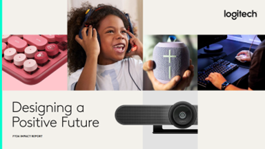 Logitech FY24 Impact Report: Designing a Positive Future