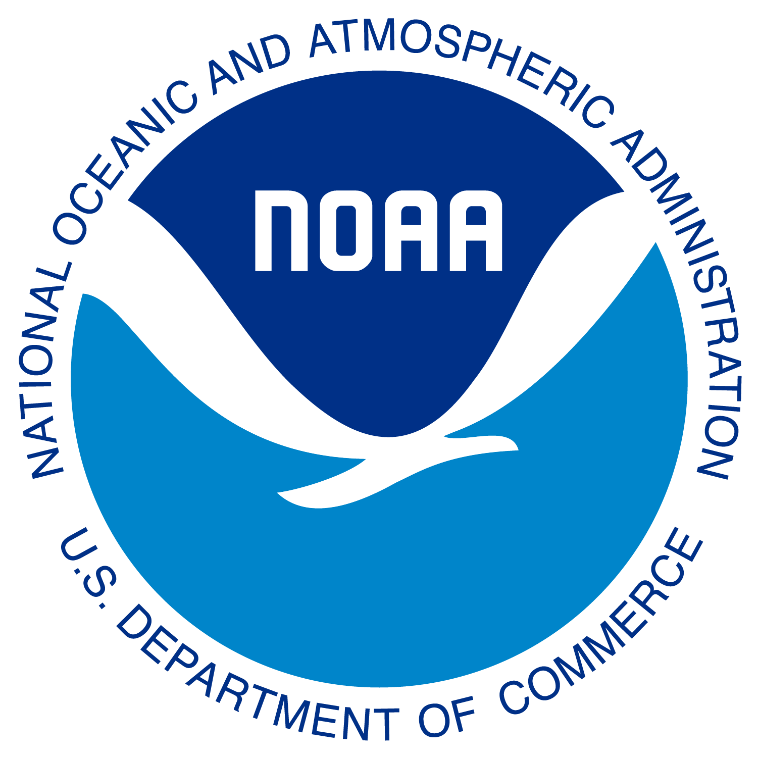 NOAA logo: U.S. Oceanic and Atmospheric Administration